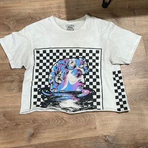 Call your mother cropped tee